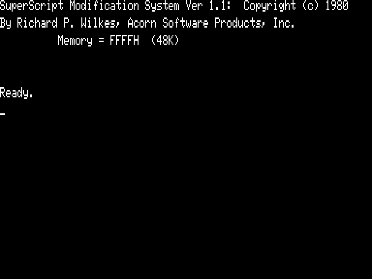 Screen shot